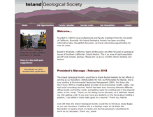 Tablet Screenshot of inlandgeo.org